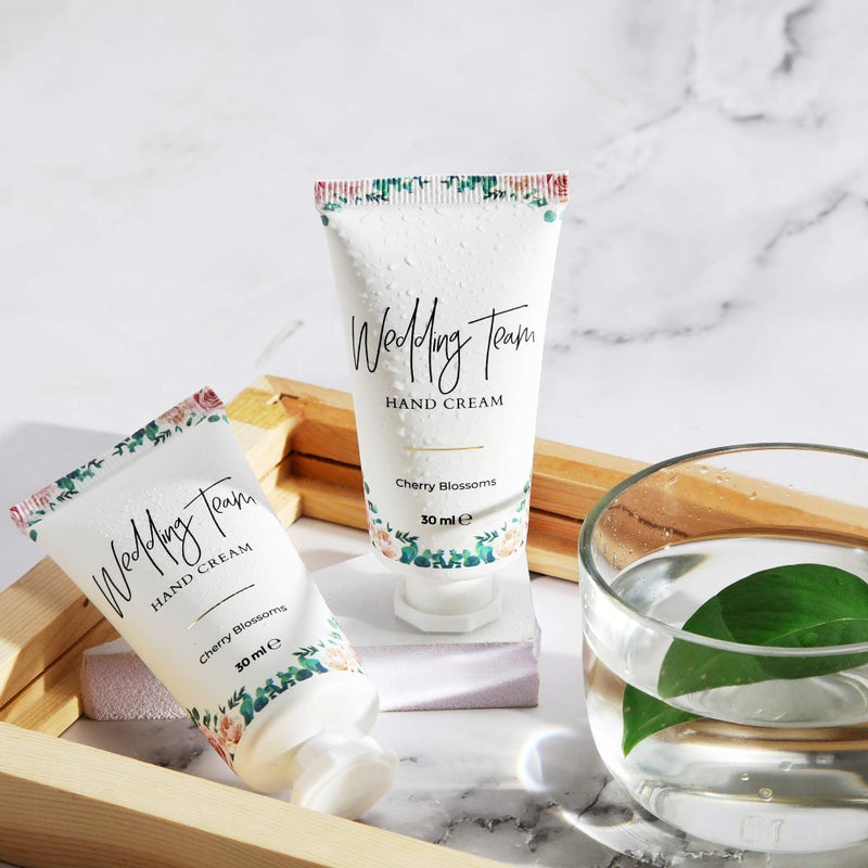 Pop Fizz Designs Bridesmaid Gifts- Wedding Team Hand Cream (6 pack) - Image 5